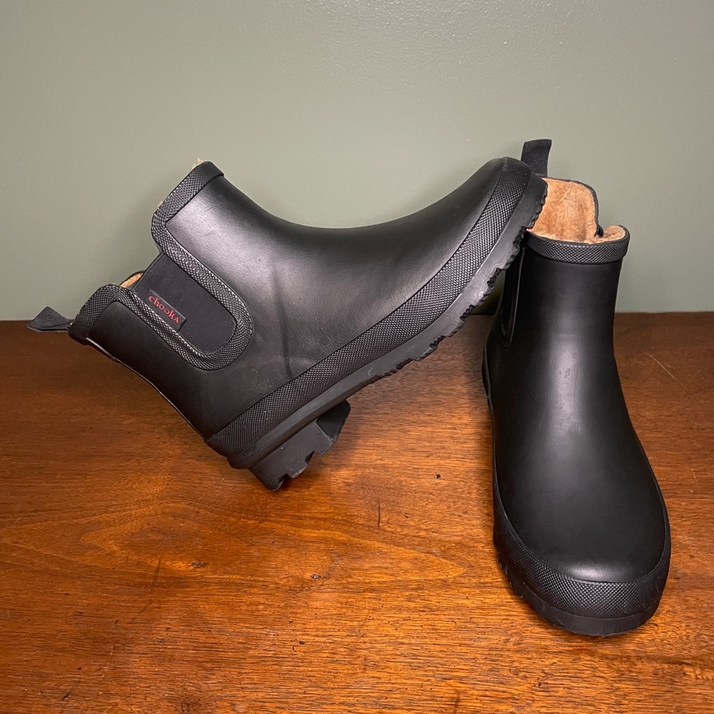 Chooka Black Women's Winter Rain Boots